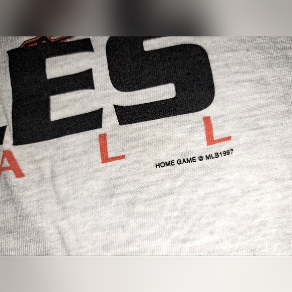 Vintage 97 Mlb Baltimore Orioles Baseball Tshirt - Picture 3 of 10